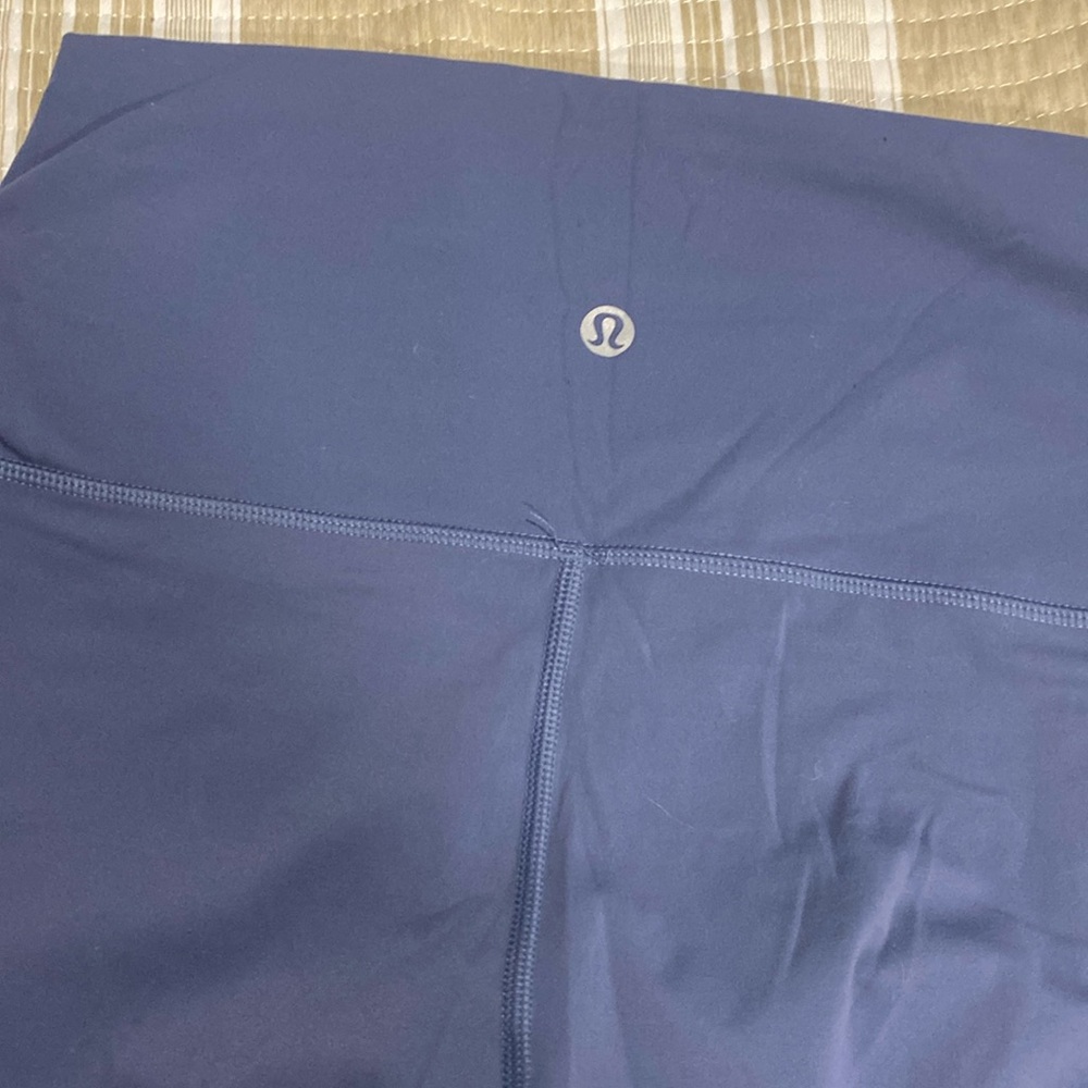 Lululemon periwinkle leggings high waist
